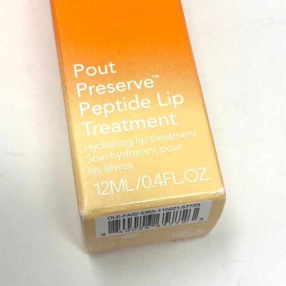 Olehenriksen Pout Preserve Peptide Lip Treatment 0.4 Fl Oz Hydrating Balm - Picture 3 of 10